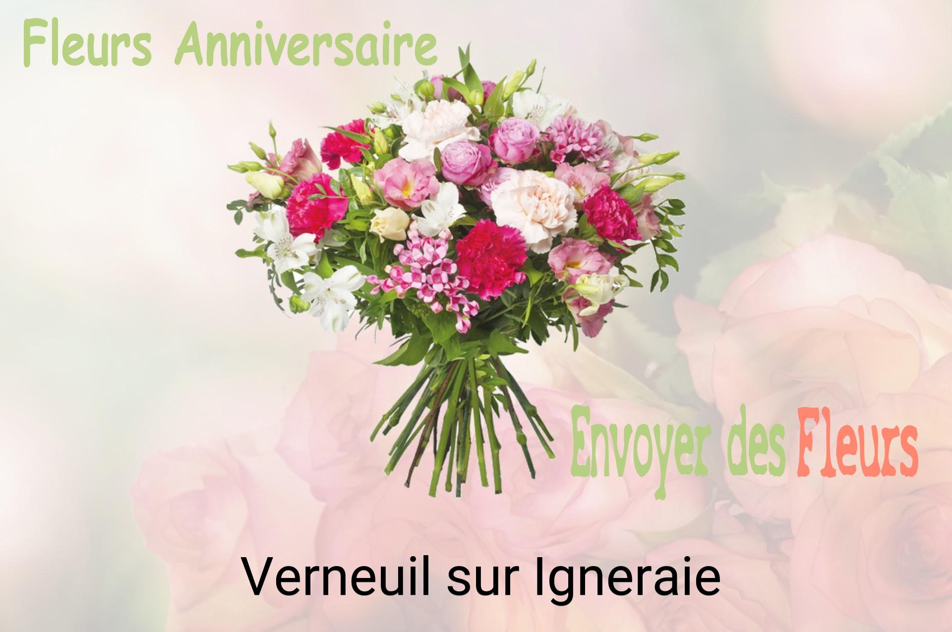 Bouquet de fleurs d’anniversaire livré à Verneuil-sur-Igneraie