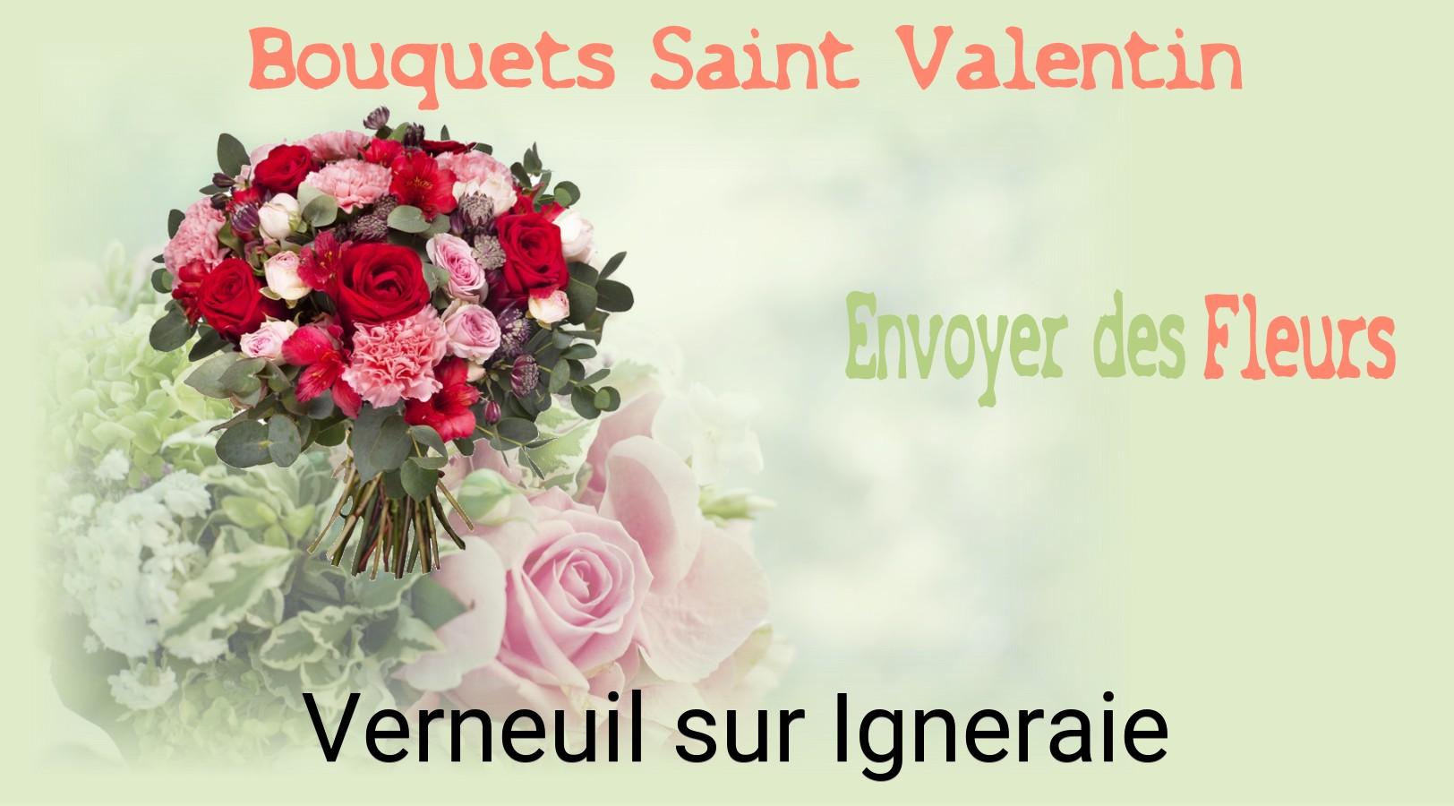 Roses de Saint-Valentin livrées à Verneuil-sur-Igneraie